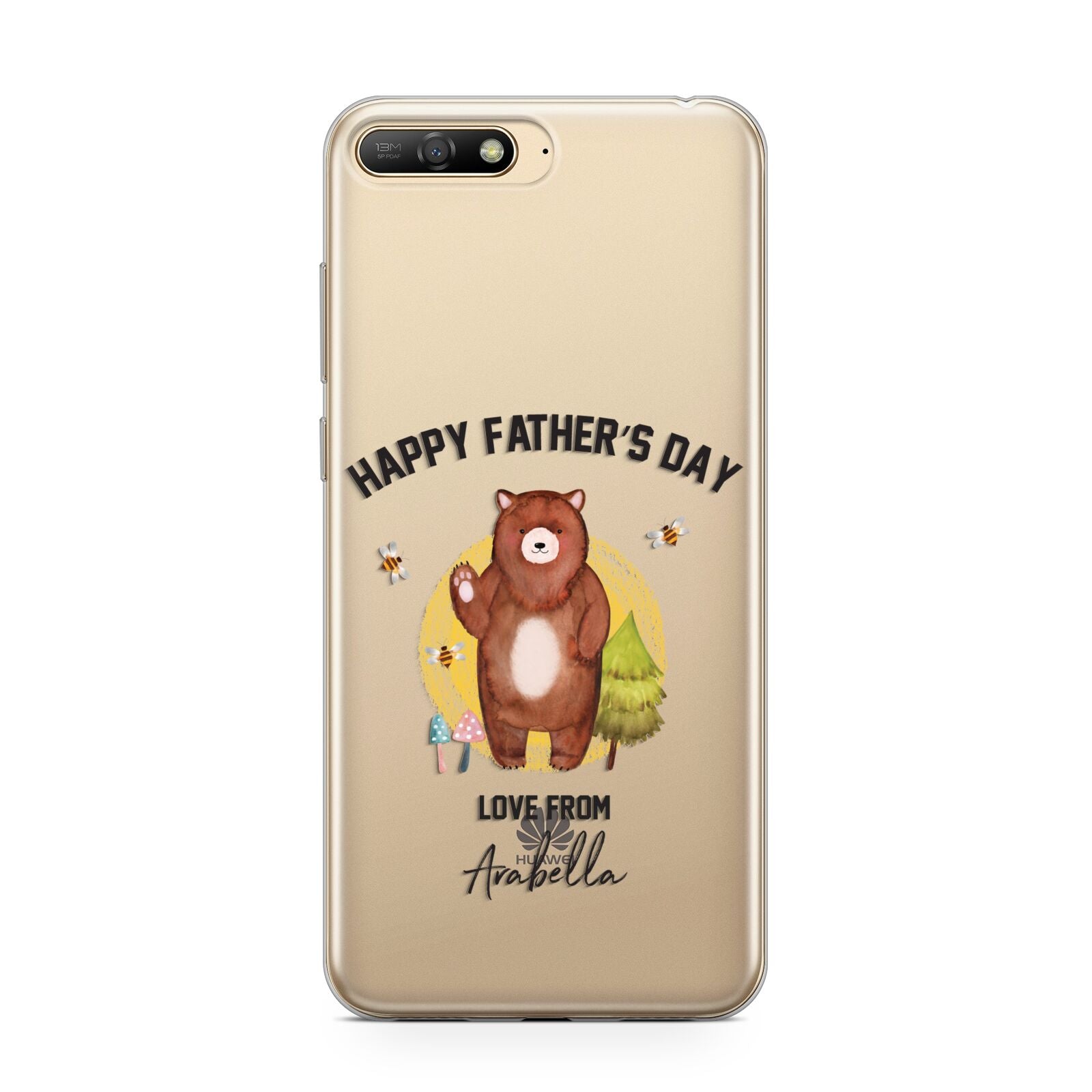 Fathers Day Bear Huawei Y6 2018