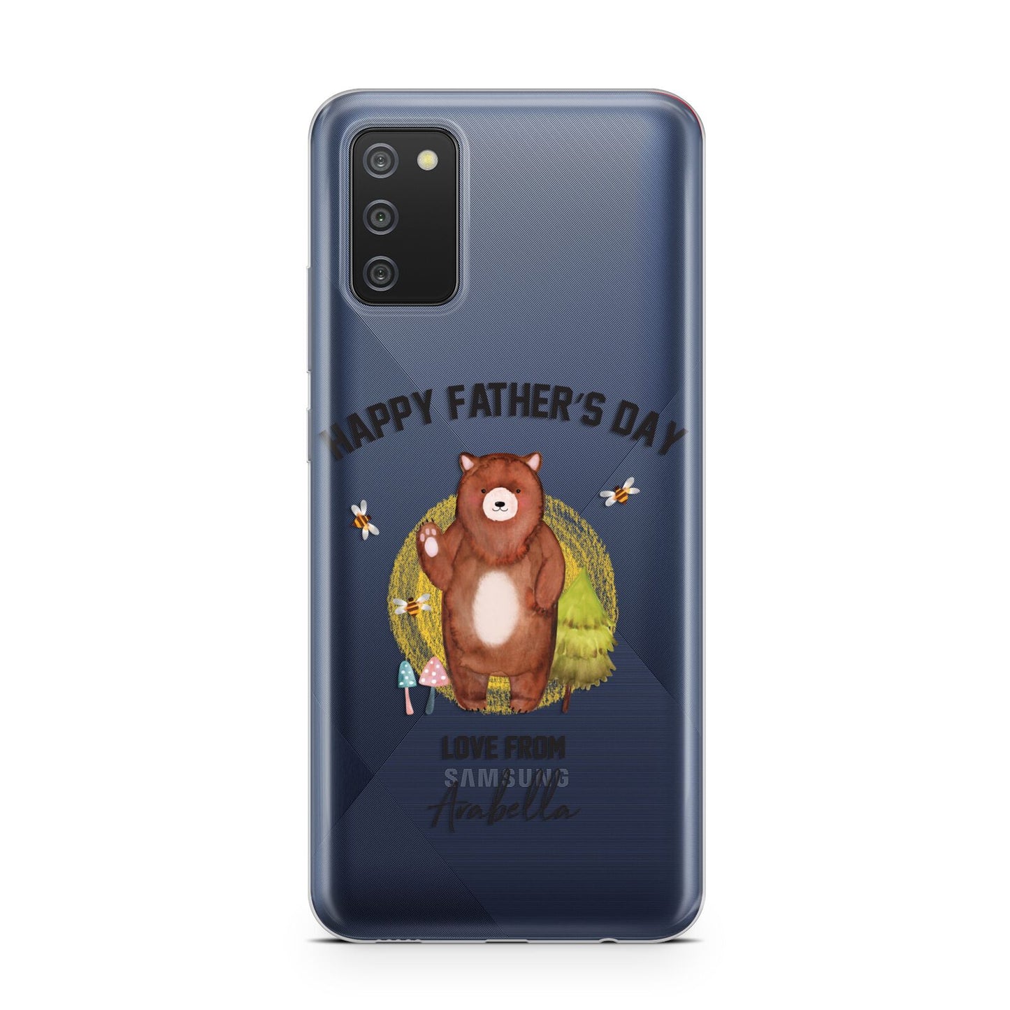 Fathers Day Bear Samsung A02s Case