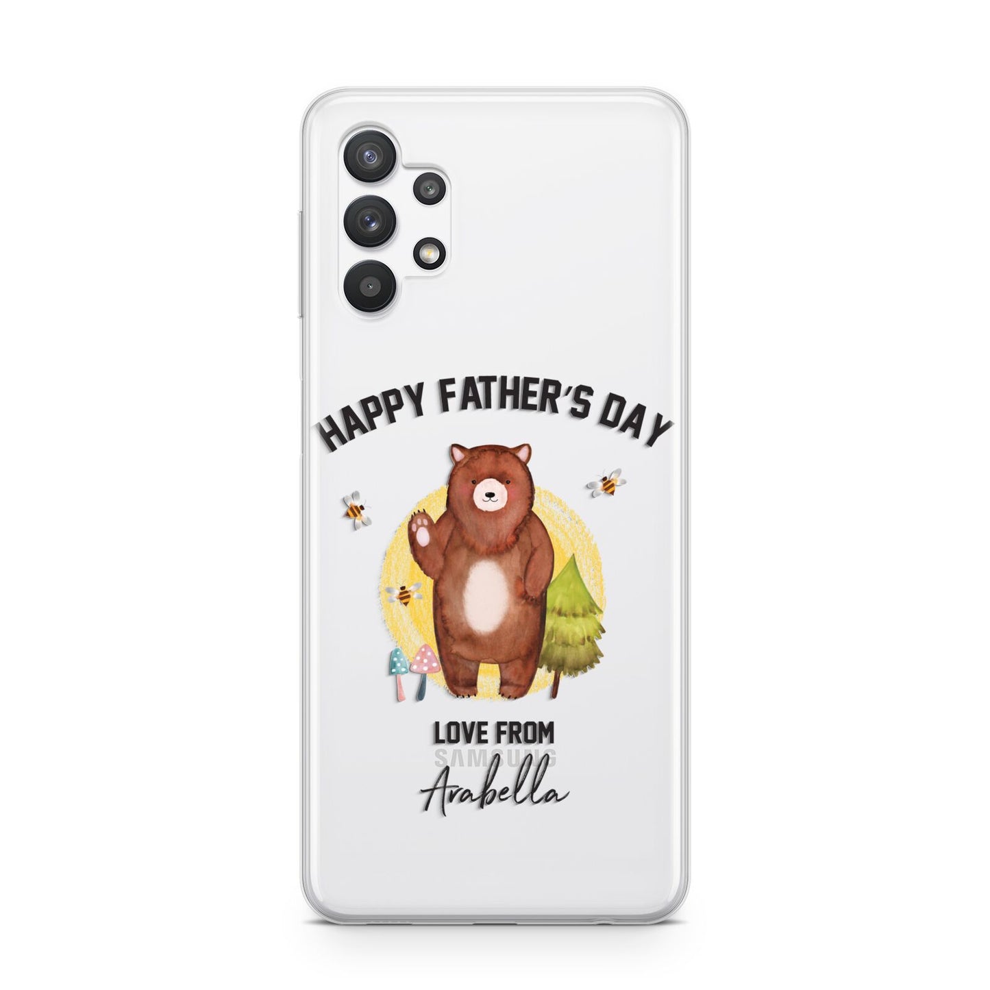 Fathers Day Bear Samsung A32 5G Case