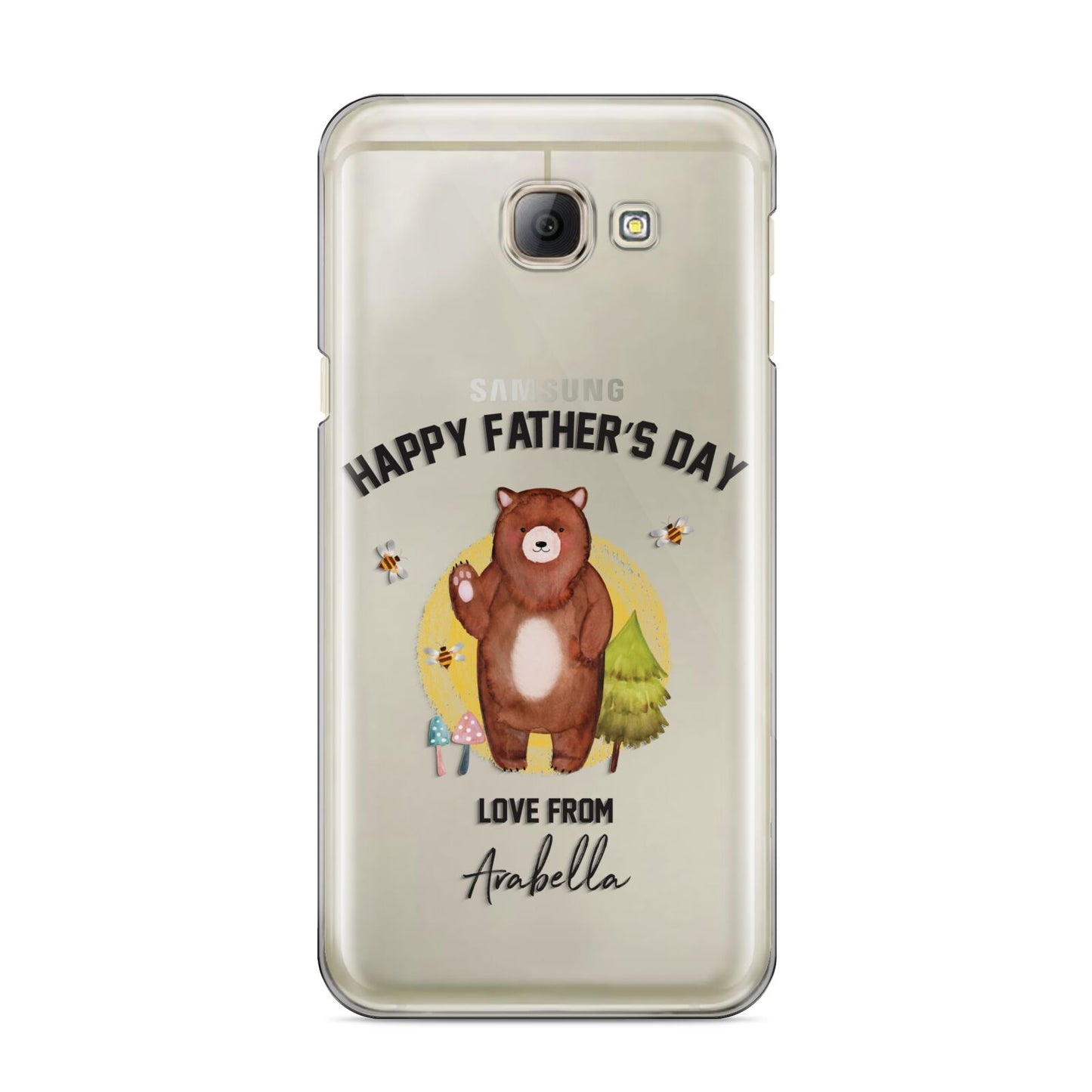 Fathers Day Bear Samsung Galaxy A8 2016 Case