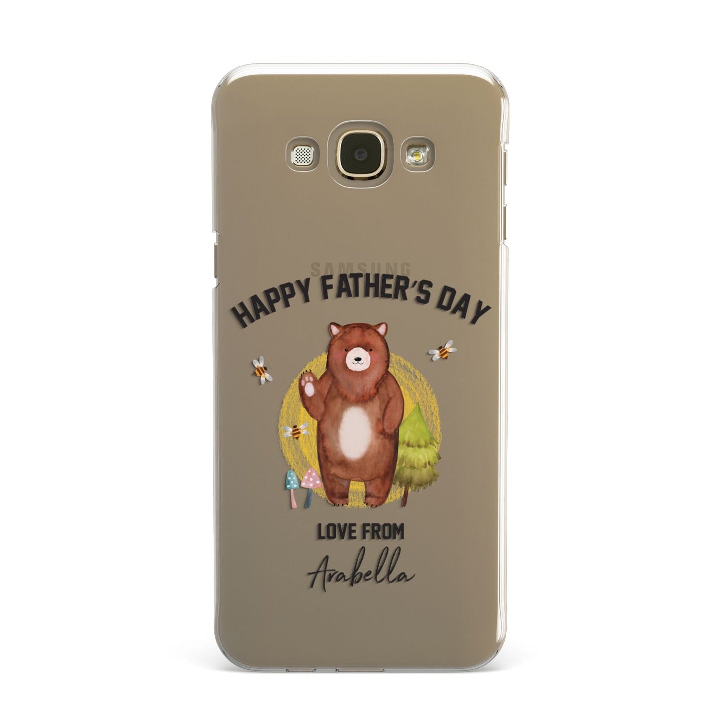 Fathers Day Bear Samsung Galaxy A8 Case