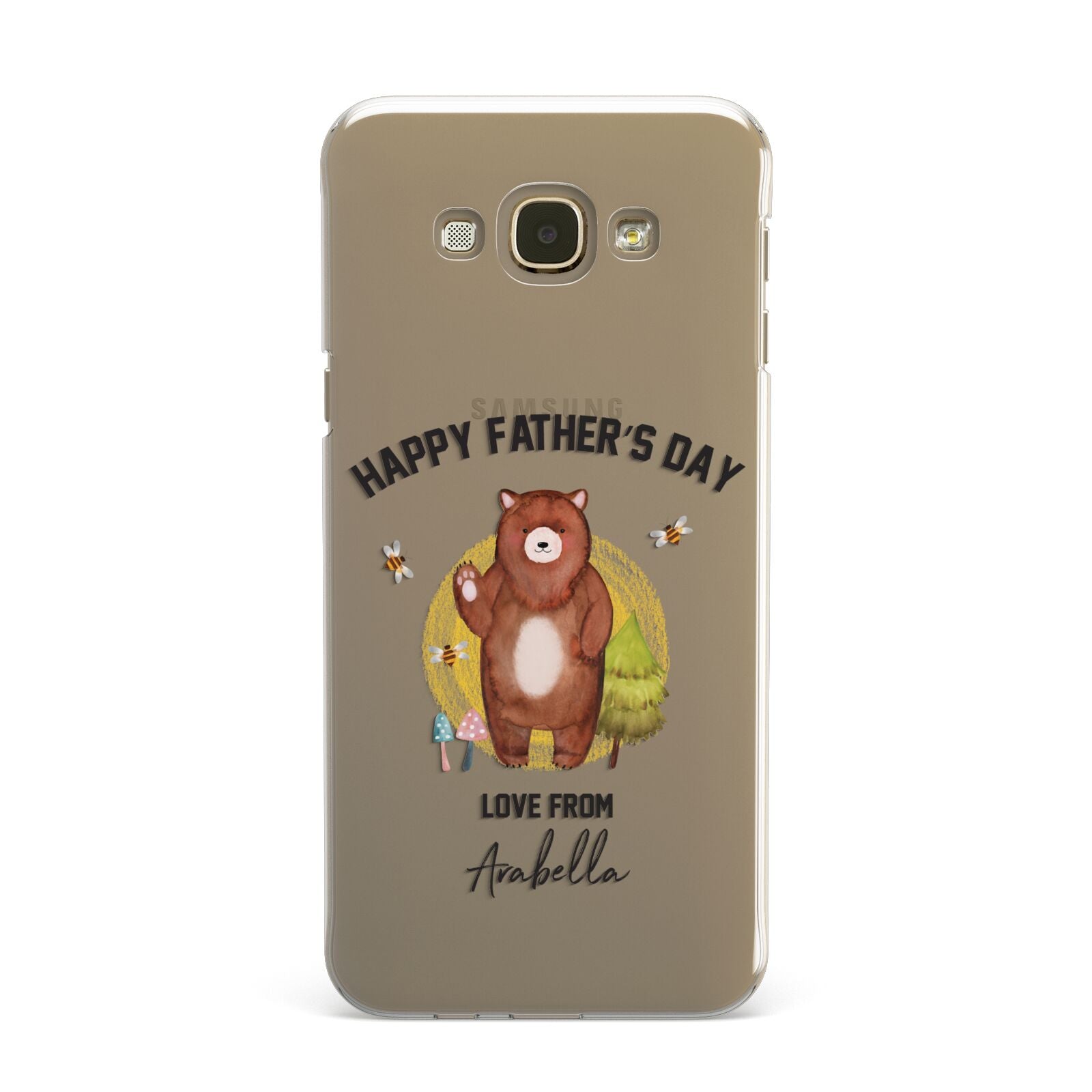 Fathers Day Bear Samsung Galaxy A8 Case