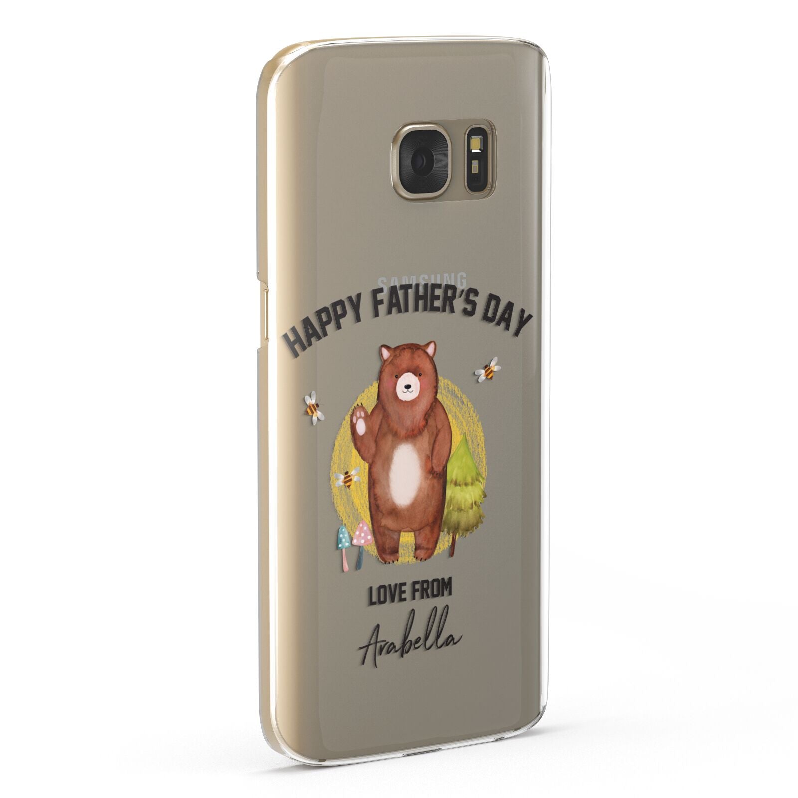 Fathers Day Bear Samsung Galaxy Case Fourty Five Degrees