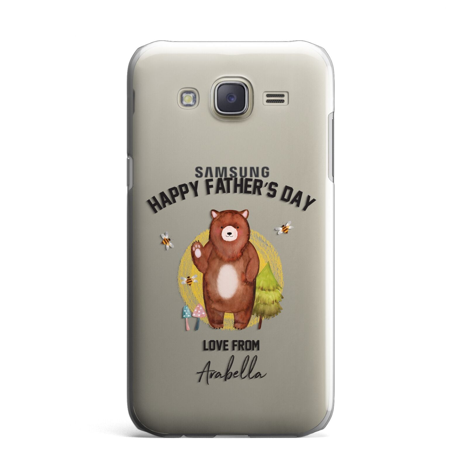 Fathers Day Bear Samsung Galaxy J7 Case