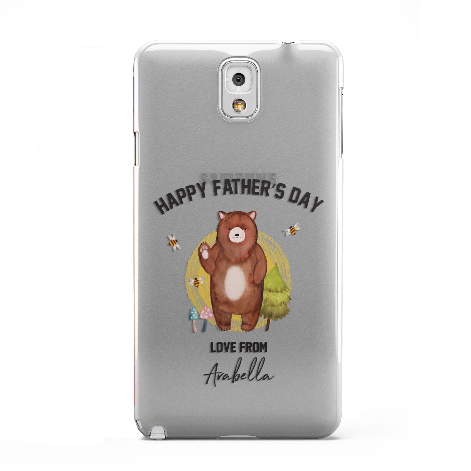 Fathers Day Bear Samsung Galaxy Note 3 Case