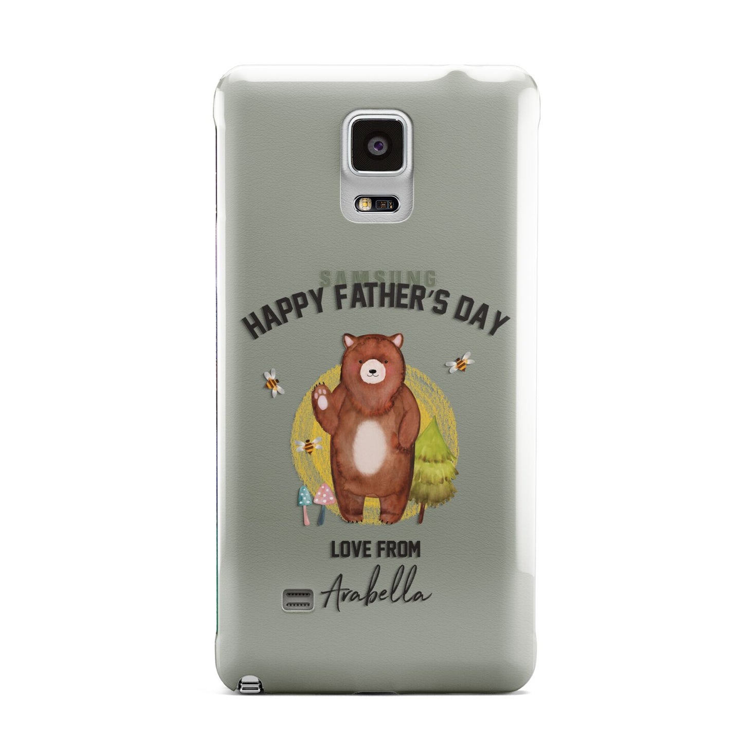 Fathers Day Bear Samsung Galaxy Note 4 Case