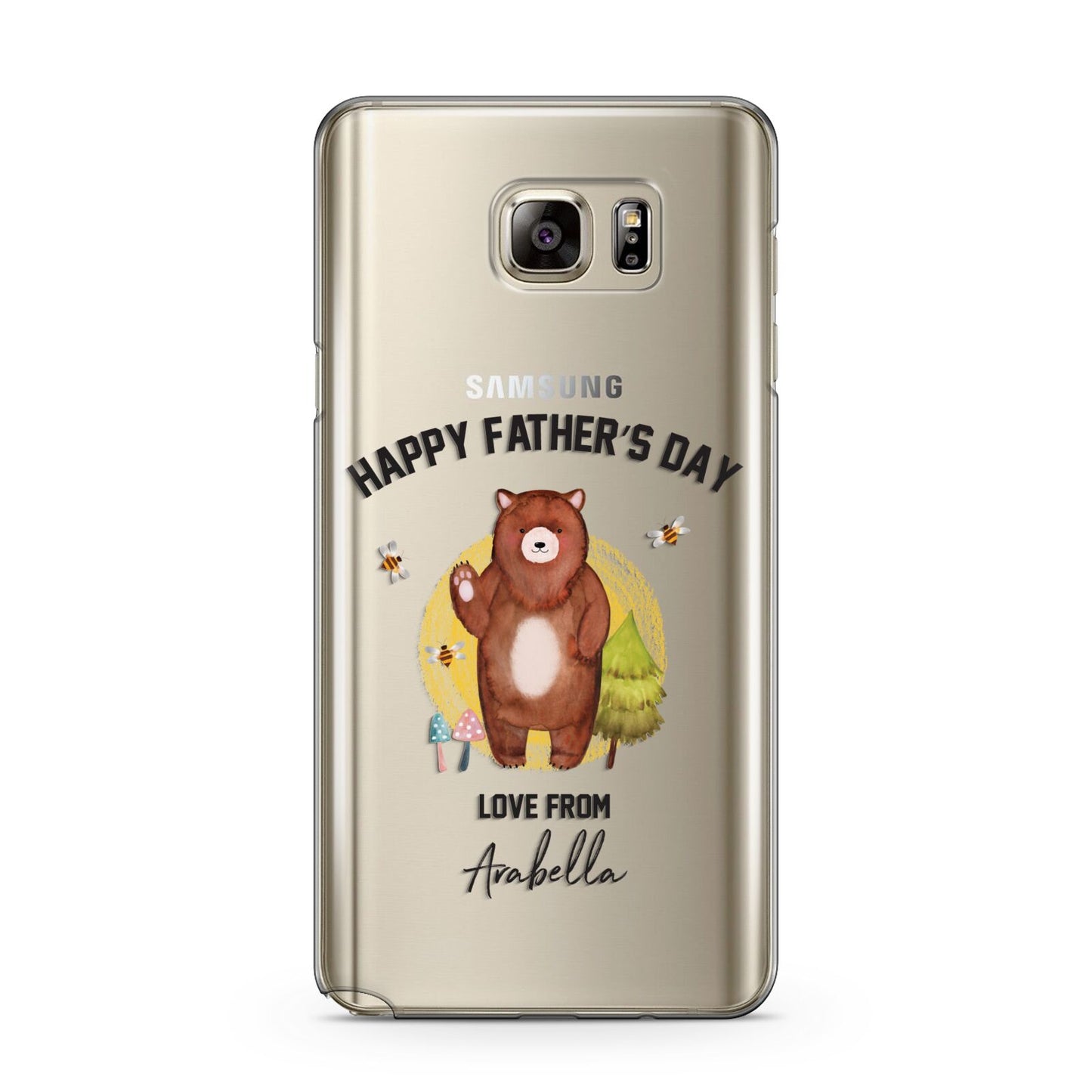 Fathers Day Bear Samsung Galaxy Note 5 Case