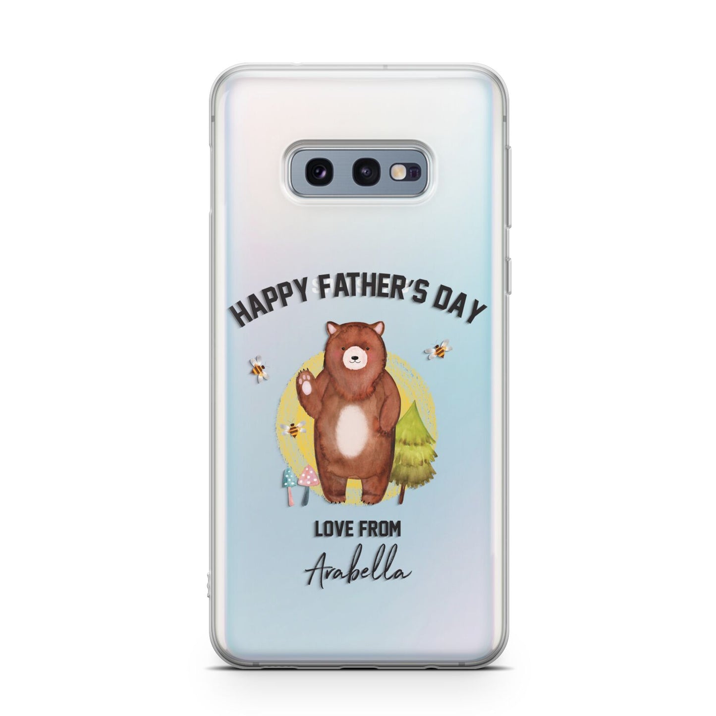 Fathers Day Bear Samsung Galaxy S10E Case