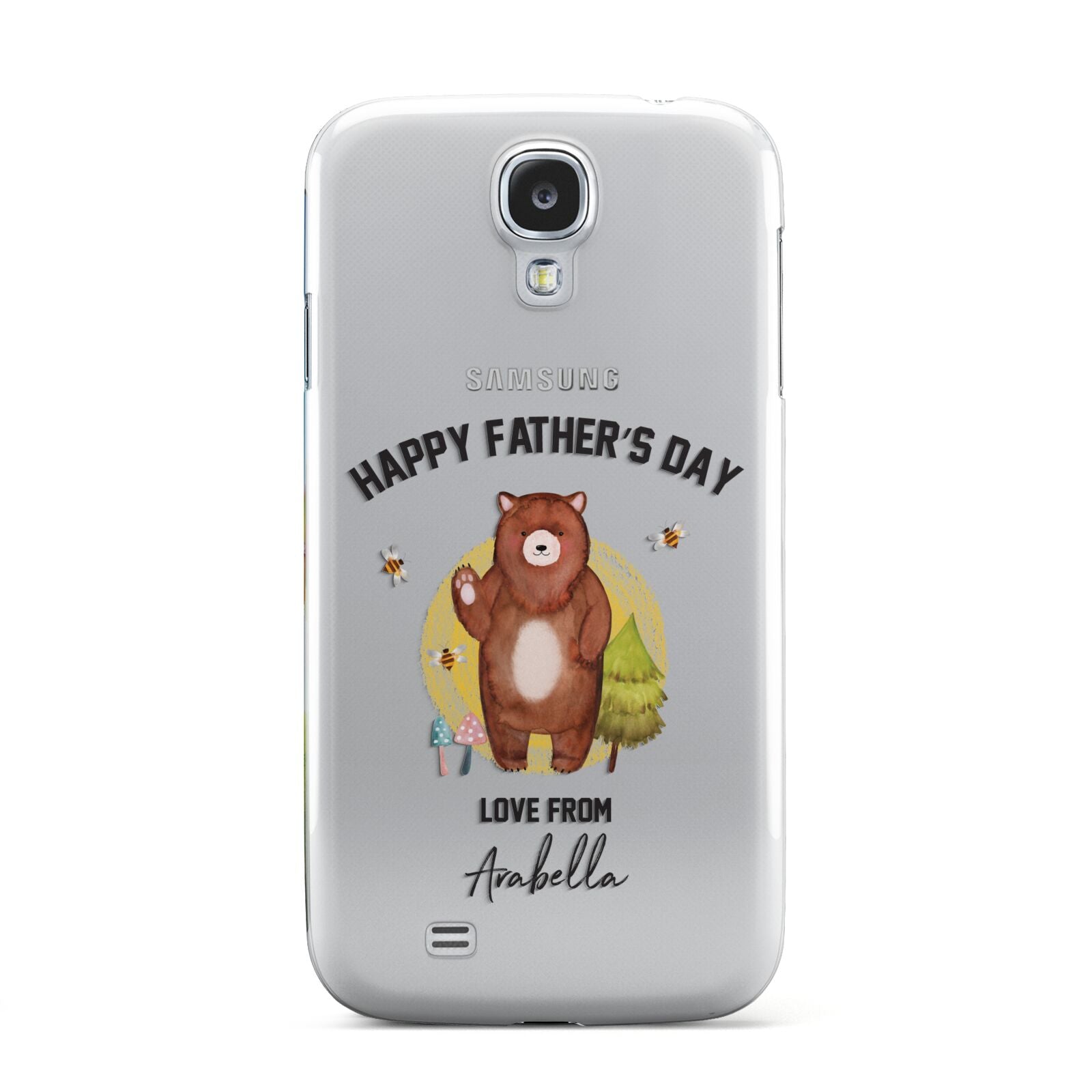 Fathers Day Bear Samsung Galaxy S4 Case