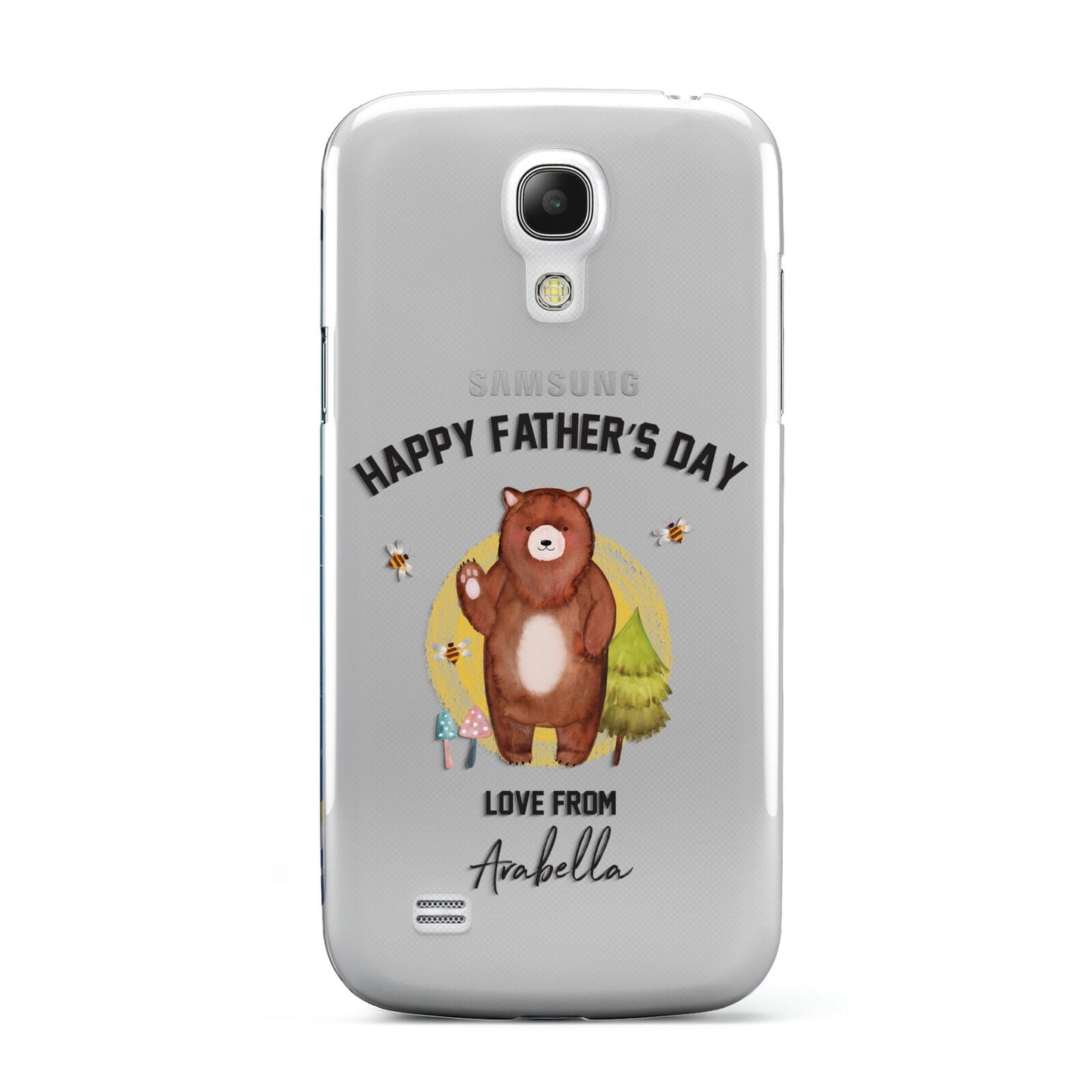 Fathers Day Bear Samsung Galaxy S4 Mini Case