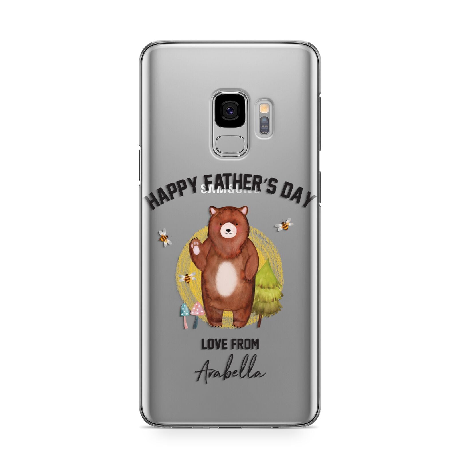 Fathers Day Bear Samsung Galaxy S9 Case