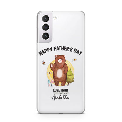 Fathers Day Bear Samsung S21 Case