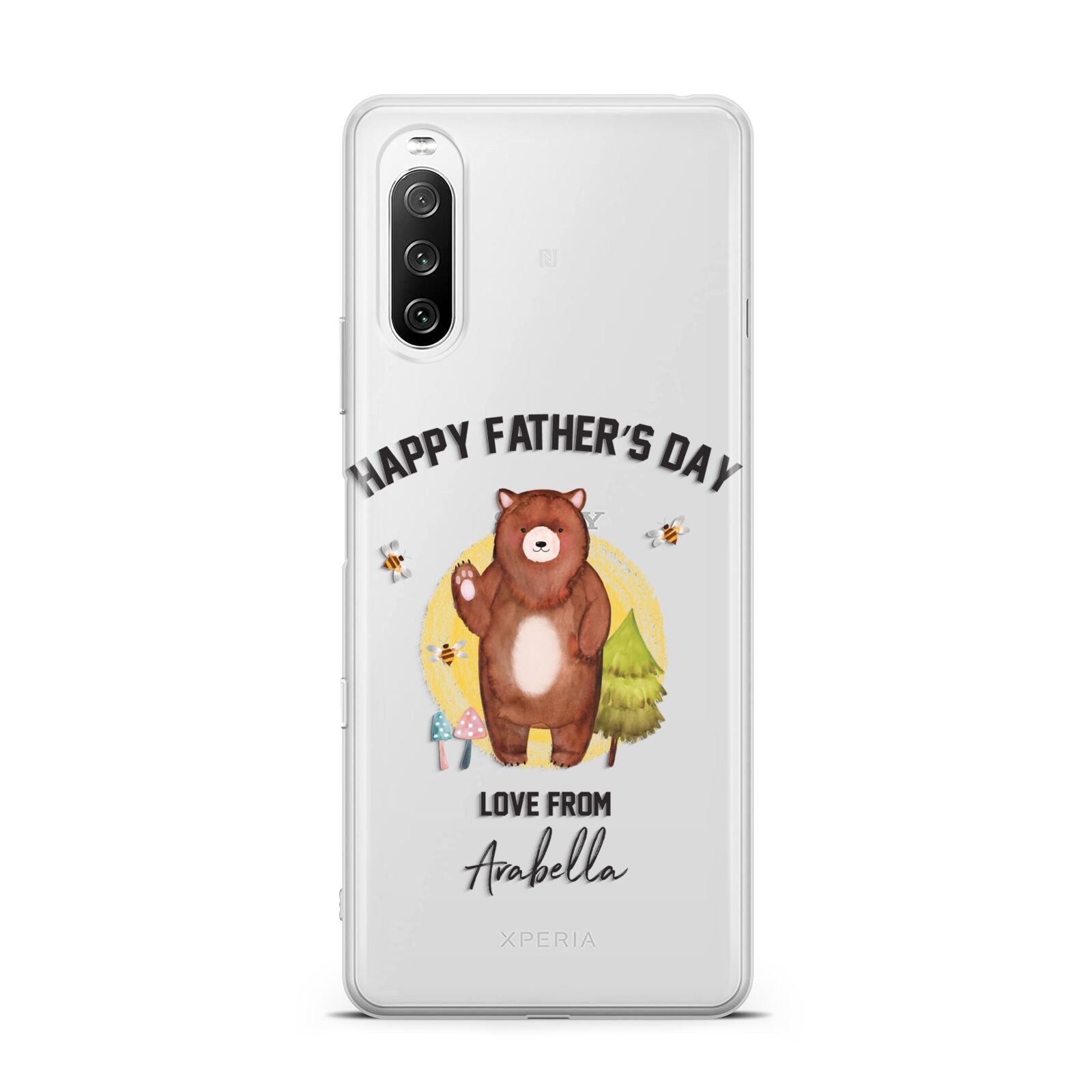 Fathers Day Bear Sony Xperia 10 III Case