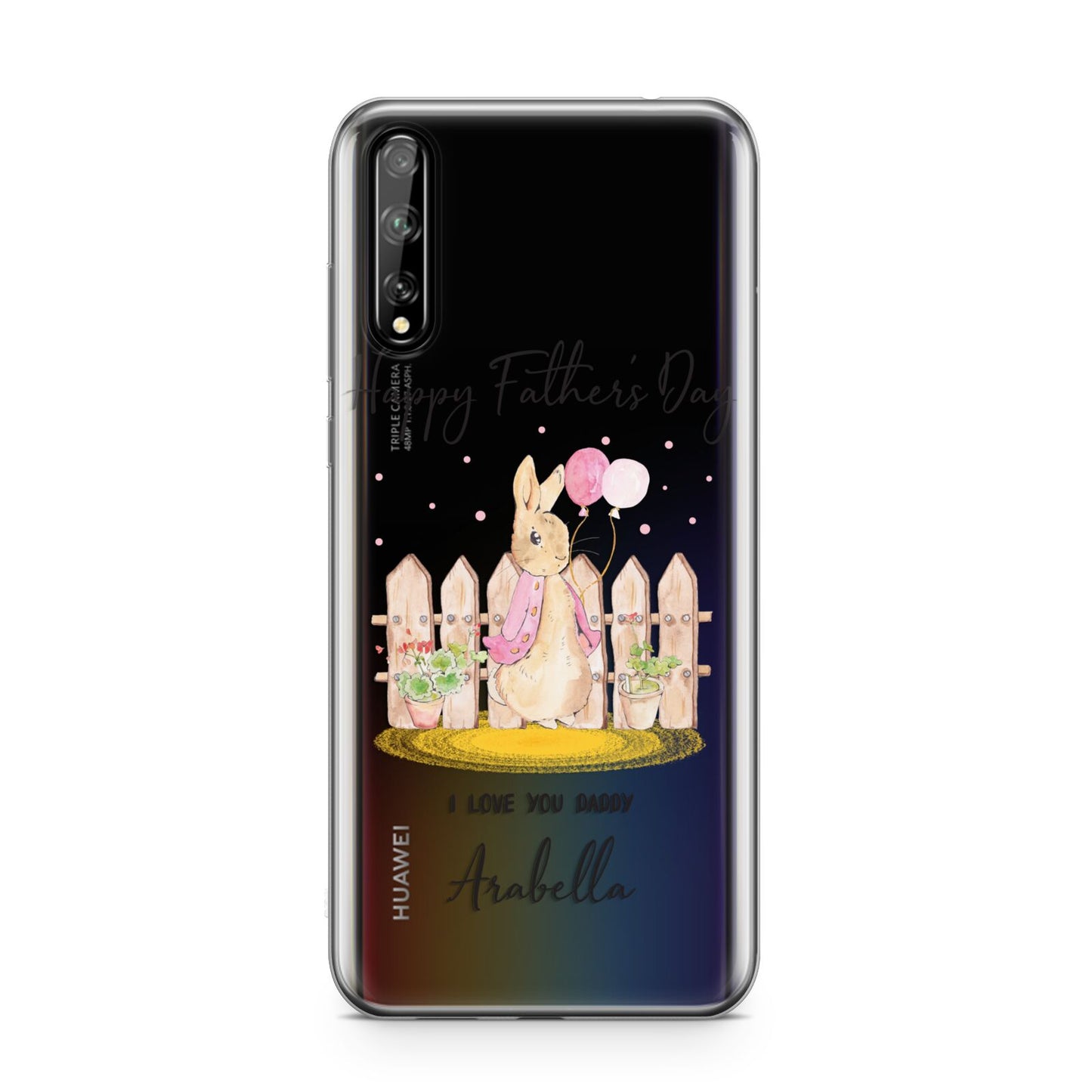 Fathers Day Girl Rabbit Huawei Enjoy 10s Phone Case