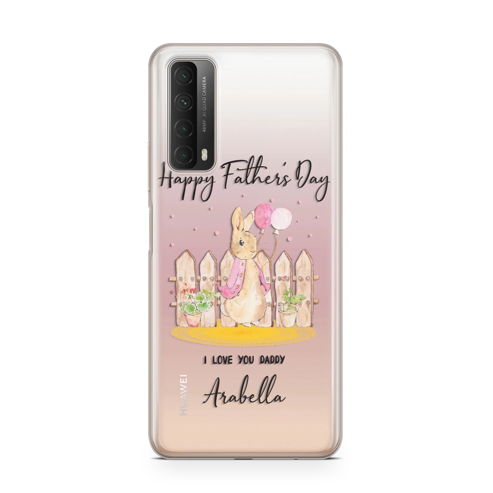 Fathers Day Girl Rabbit Huawei P Smart 2021