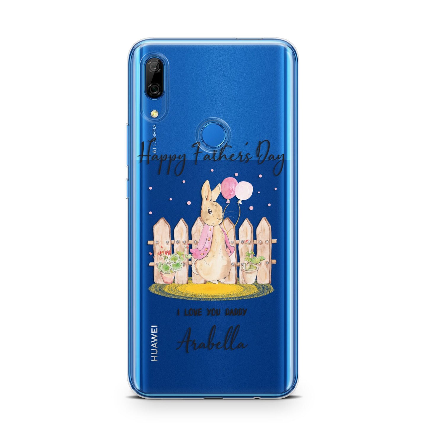 Fathers Day Girl Rabbit Huawei P Smart Z