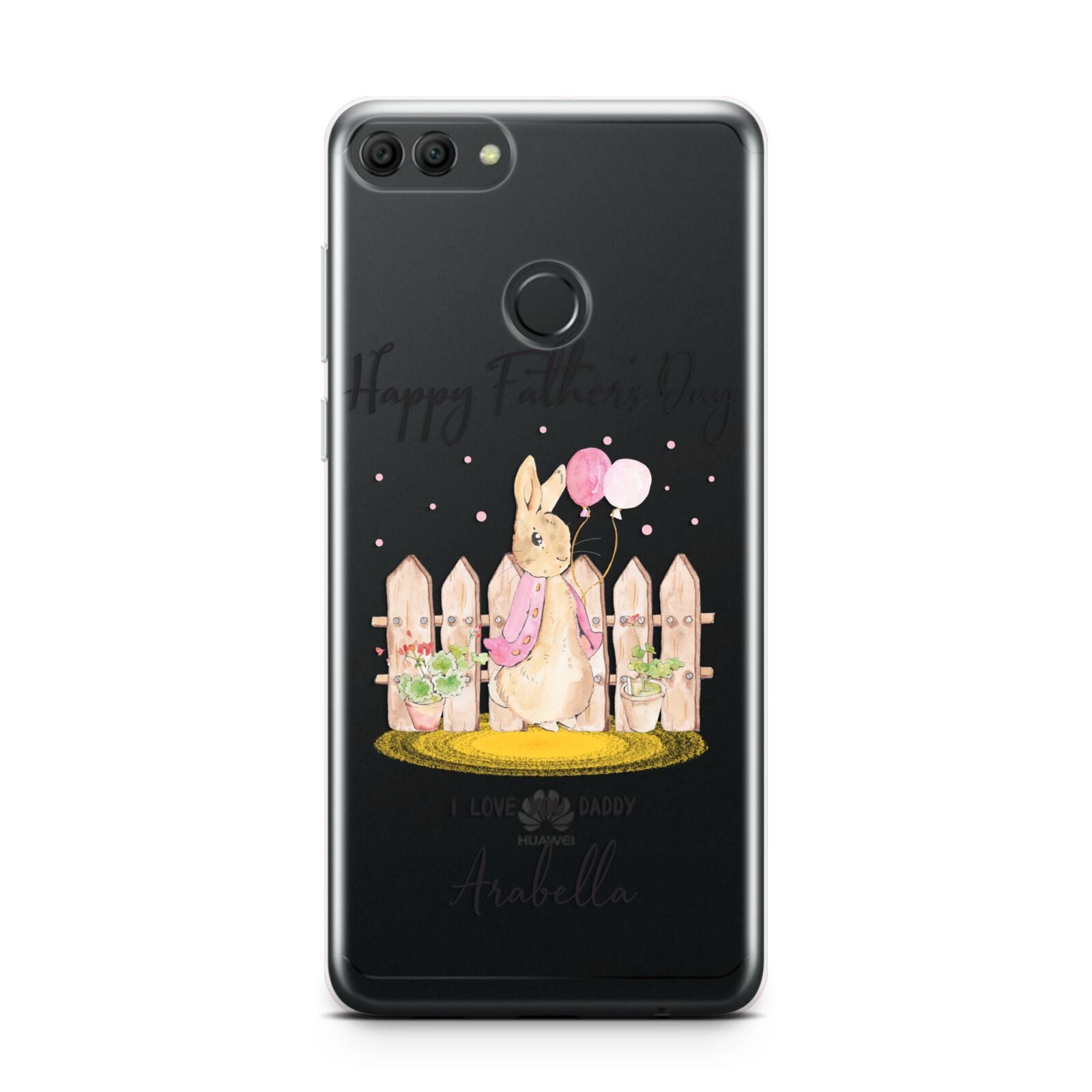 Fathers Day Girl Rabbit Huawei Y9 2018