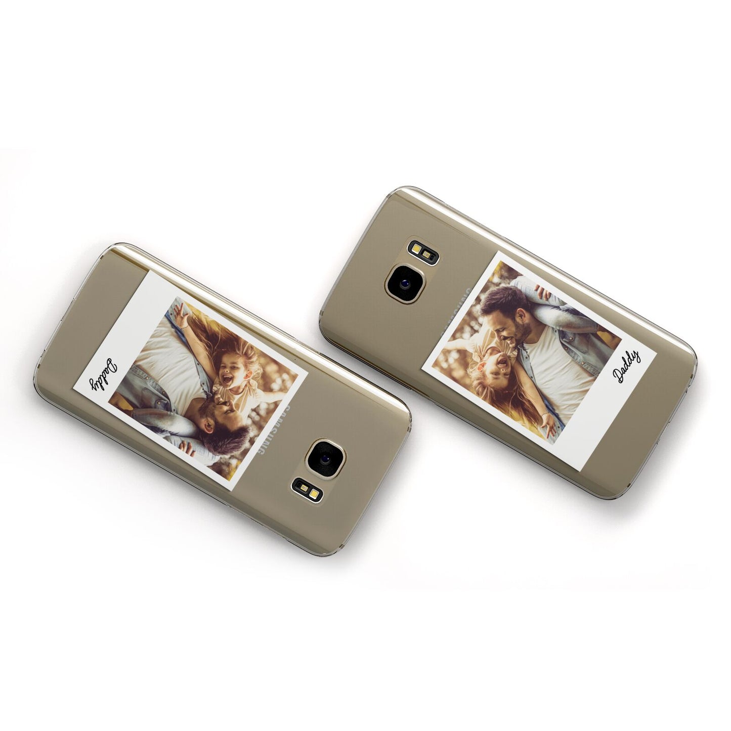 Fathers Day Photo Samsung Galaxy Case Flat Overview