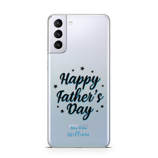 Fathers Day Samsung S21 Plus Phone Case