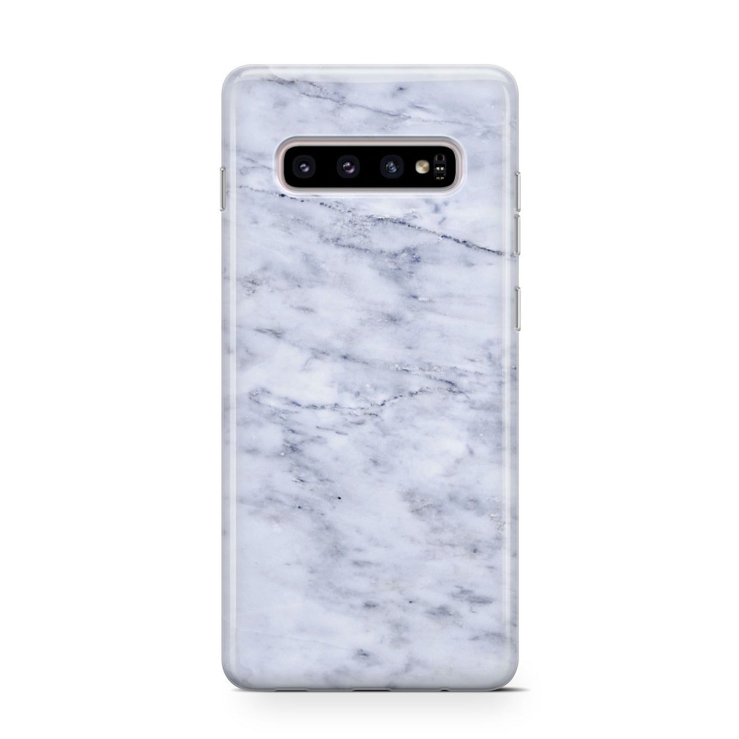 Faux Carrara Marble Print Samsung Galaxy S10 Case