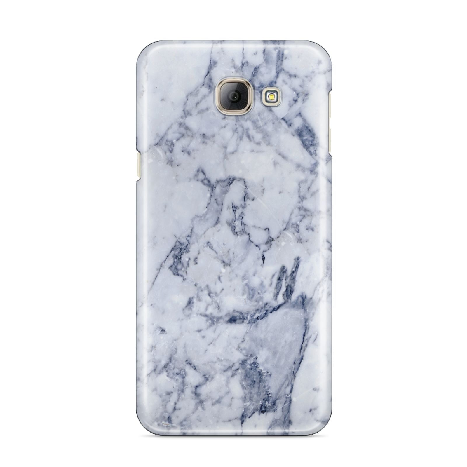 Faux Marble Blue Grey White Samsung Galaxy A8 2016 Case