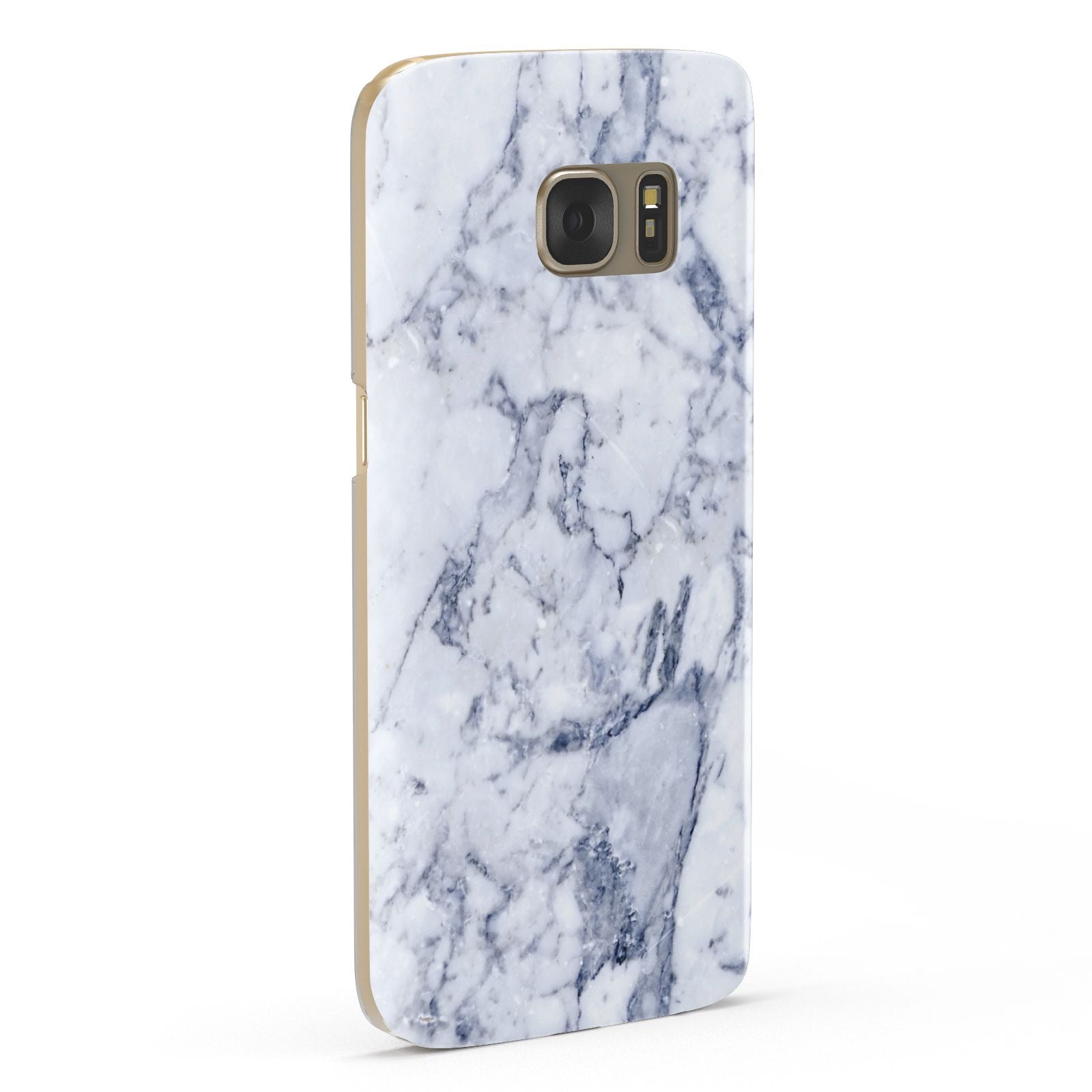 Faux Marble Blue Grey White Samsung Galaxy Case Fourty Five Degrees