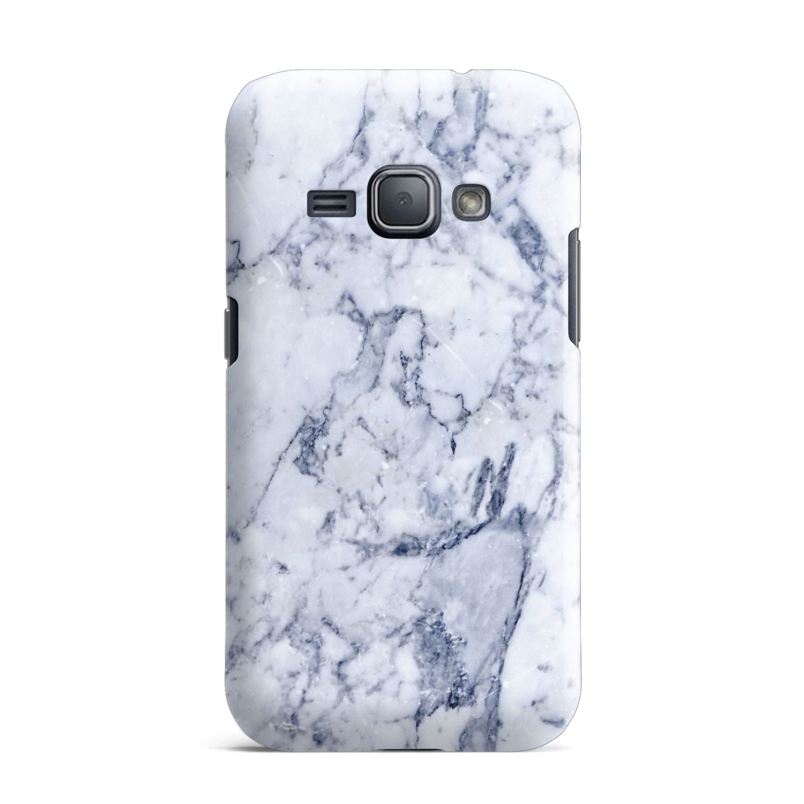 Faux Marble Blue Grey White Samsung Galaxy J1 2016 Case