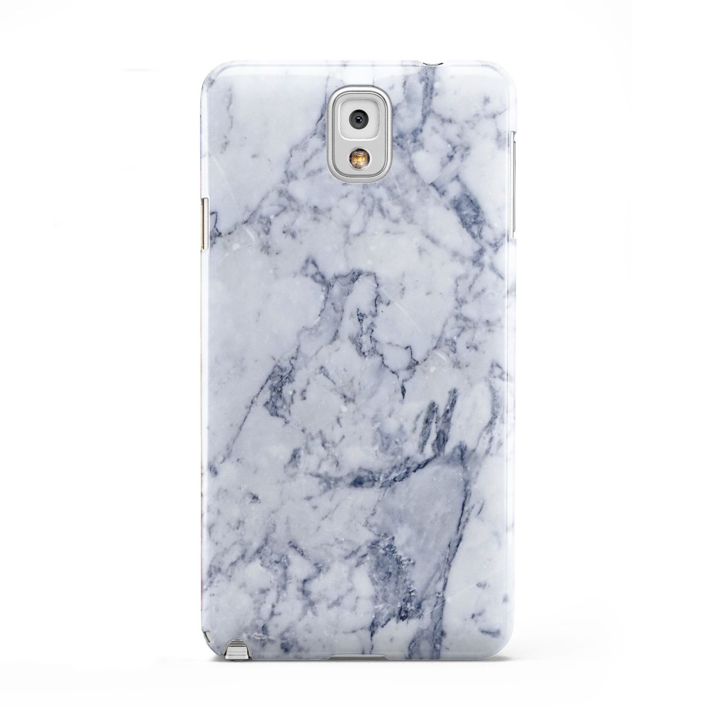 Faux Marble Blue Grey White Samsung Galaxy Note 3 Case