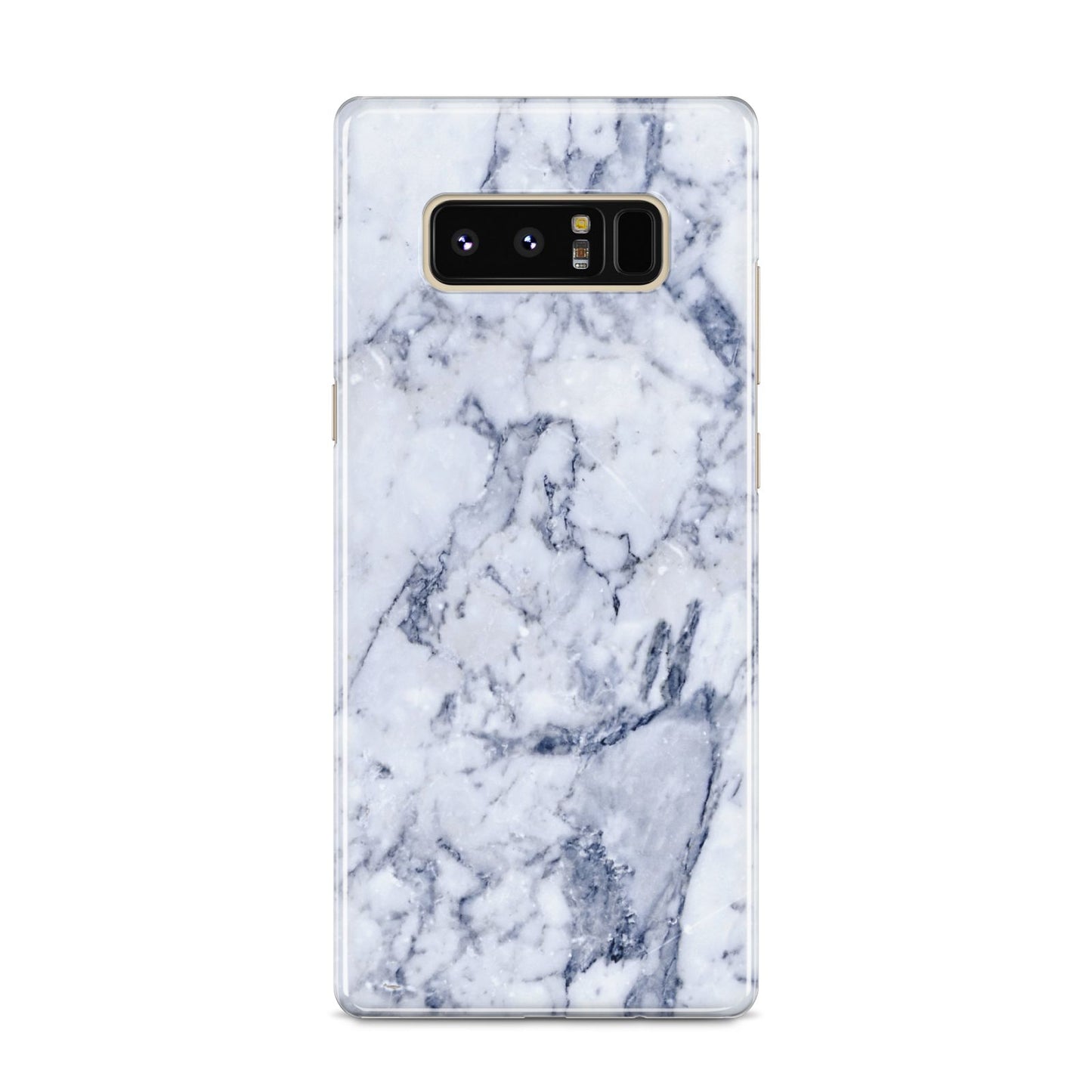 Faux Marble Blue Grey White Samsung Galaxy S8 Case