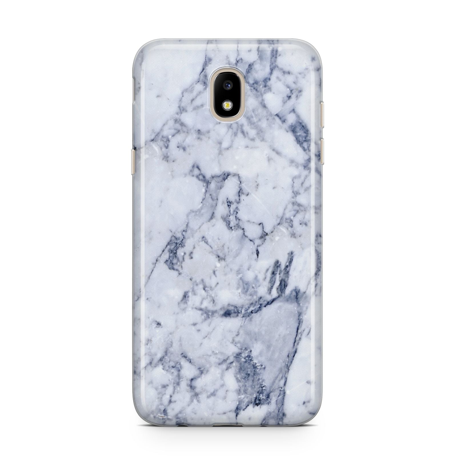 Faux Marble Blue Grey White Samsung J5 2017 Case