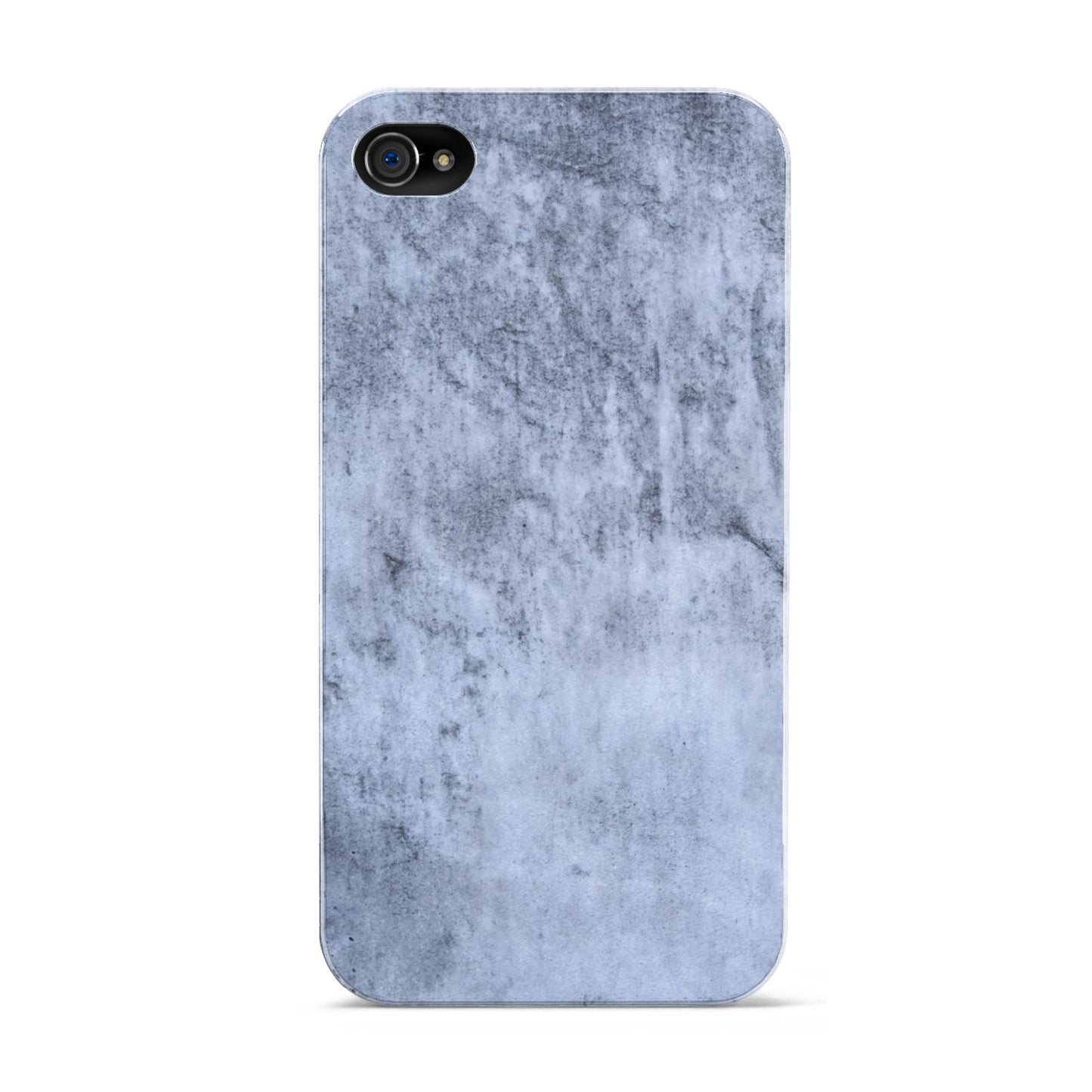 Faux Marble Dark Grey Apple iPhone 4s Case