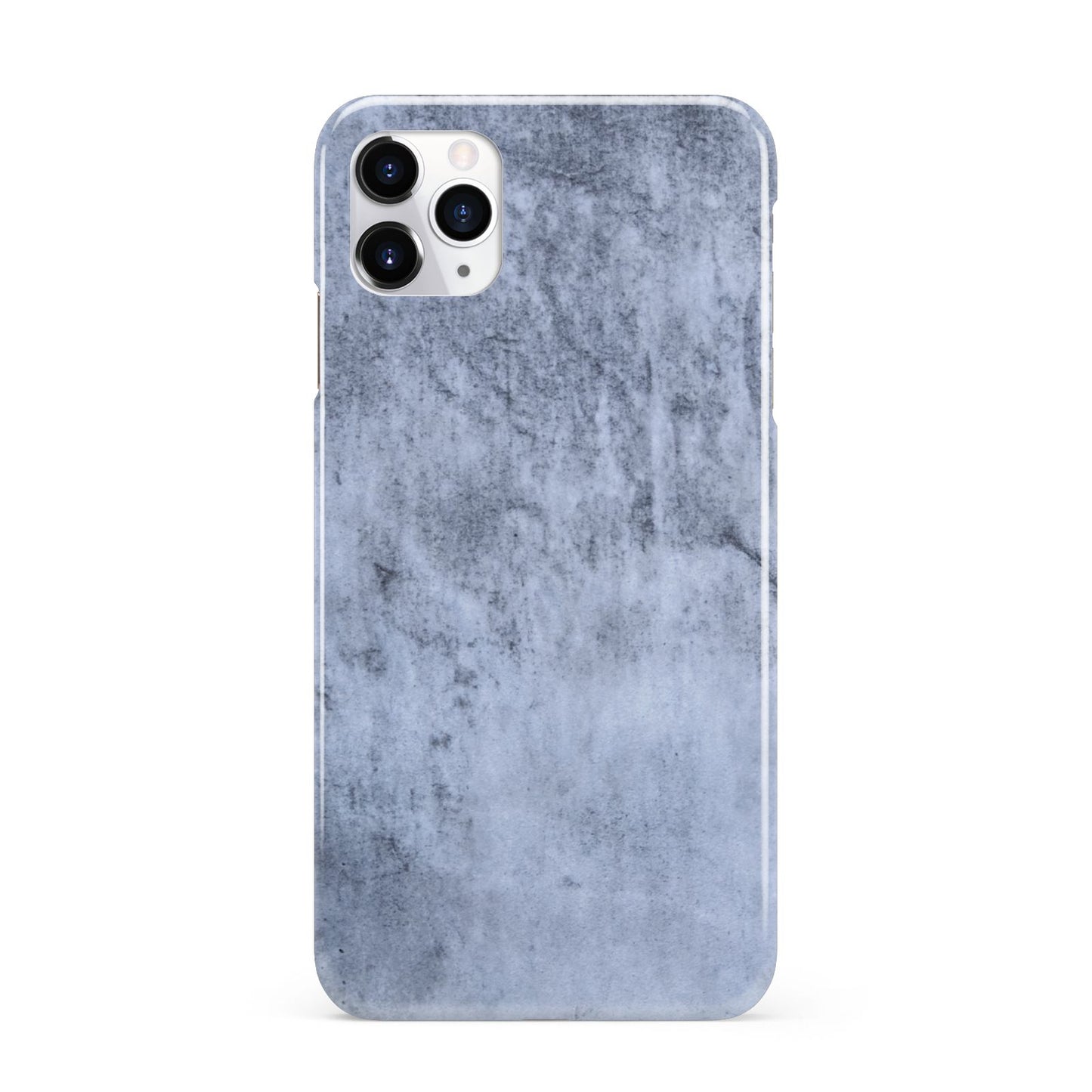 Faux Marble Dark Grey iPhone 11 Pro Max 3D Snap Case