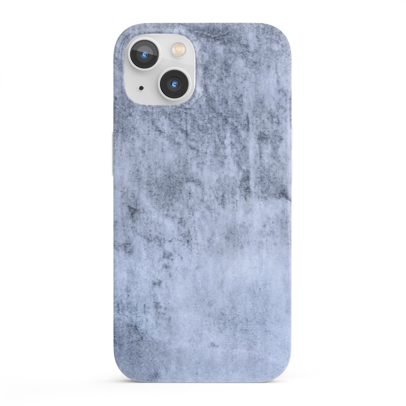 Faux Marble Dark Grey iPhone 13 Full Wrap 3D Snap Case