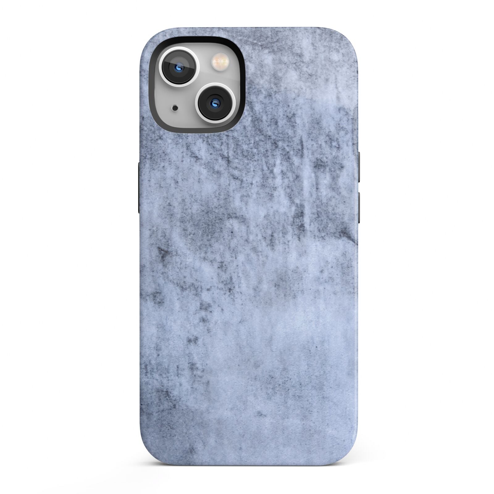 Faux Marble Dark Grey iPhone 13 Full Wrap 3D Tough Case