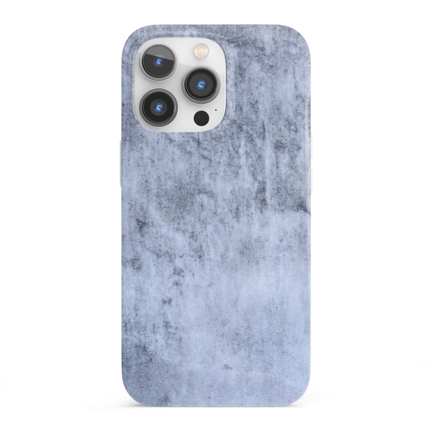 Faux Marble Dark Grey iPhone 13 Pro Full Wrap 3D Snap Case