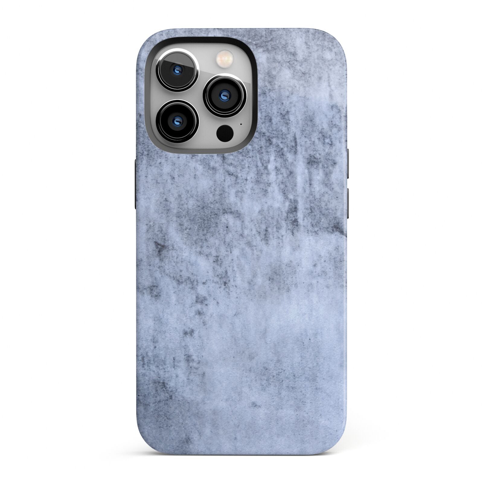 Faux Marble Dark Grey iPhone 13 Pro Full Wrap 3D Tough Case