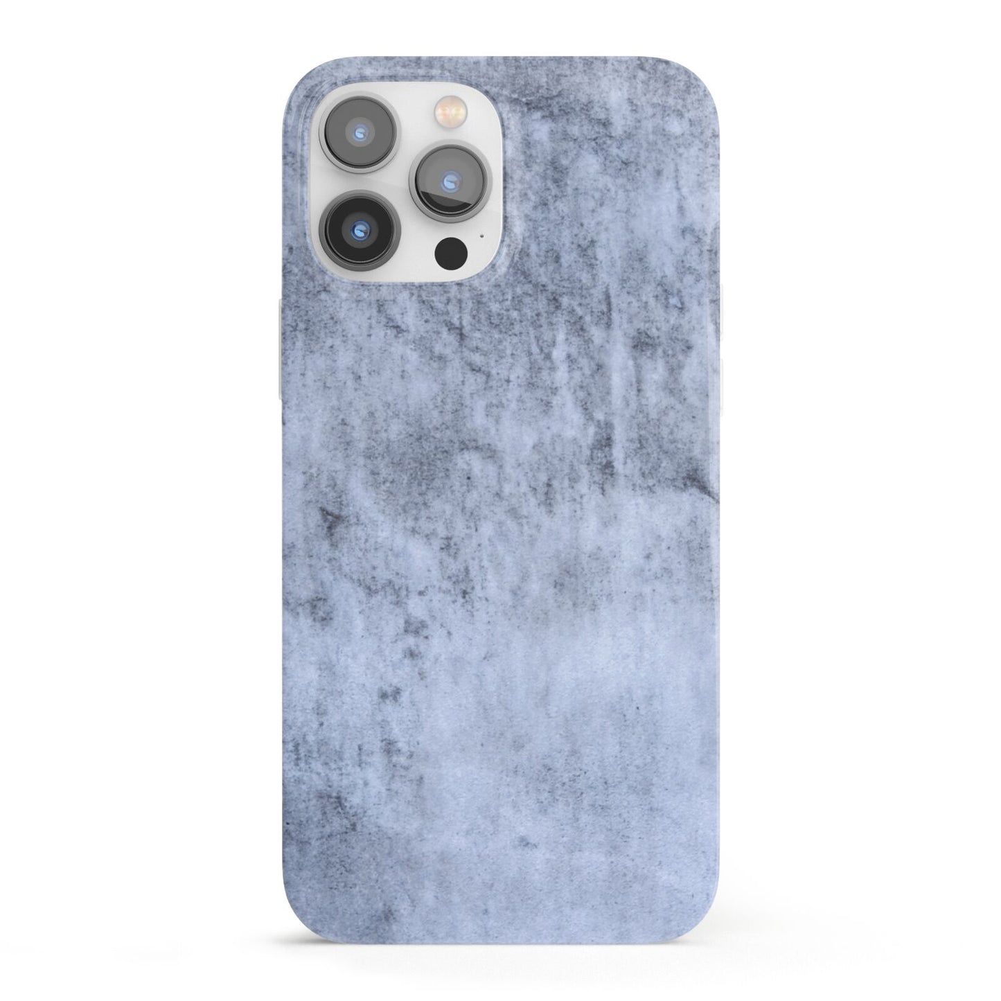 Faux Marble Dark Grey iPhone 13 Pro Max Full Wrap 3D Snap Case