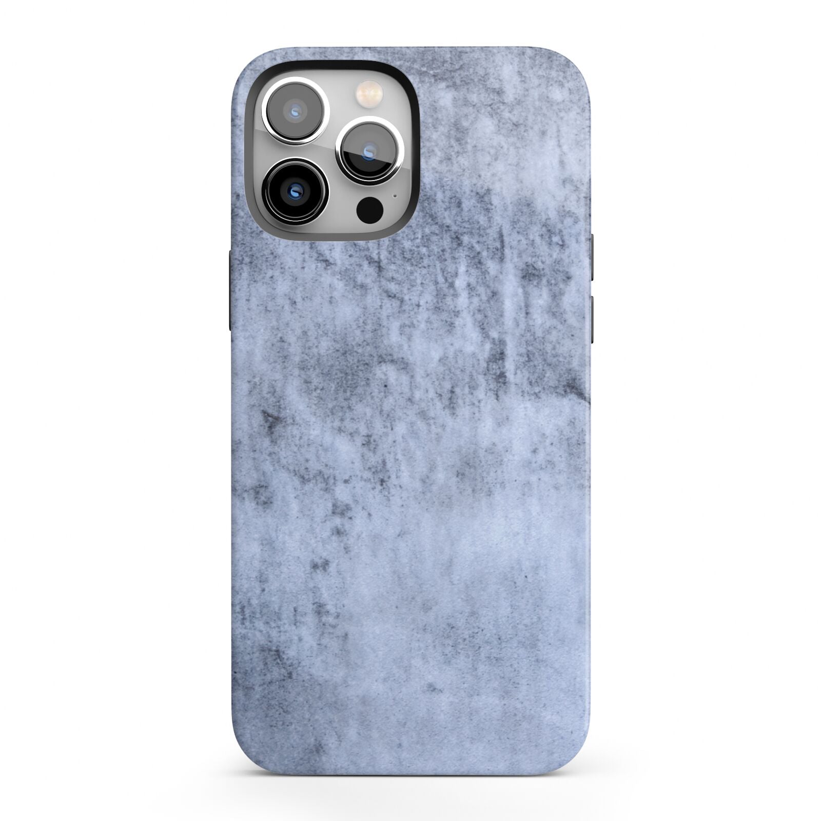 Faux Marble Dark Grey iPhone 13 Pro Max Full Wrap 3D Tough Case