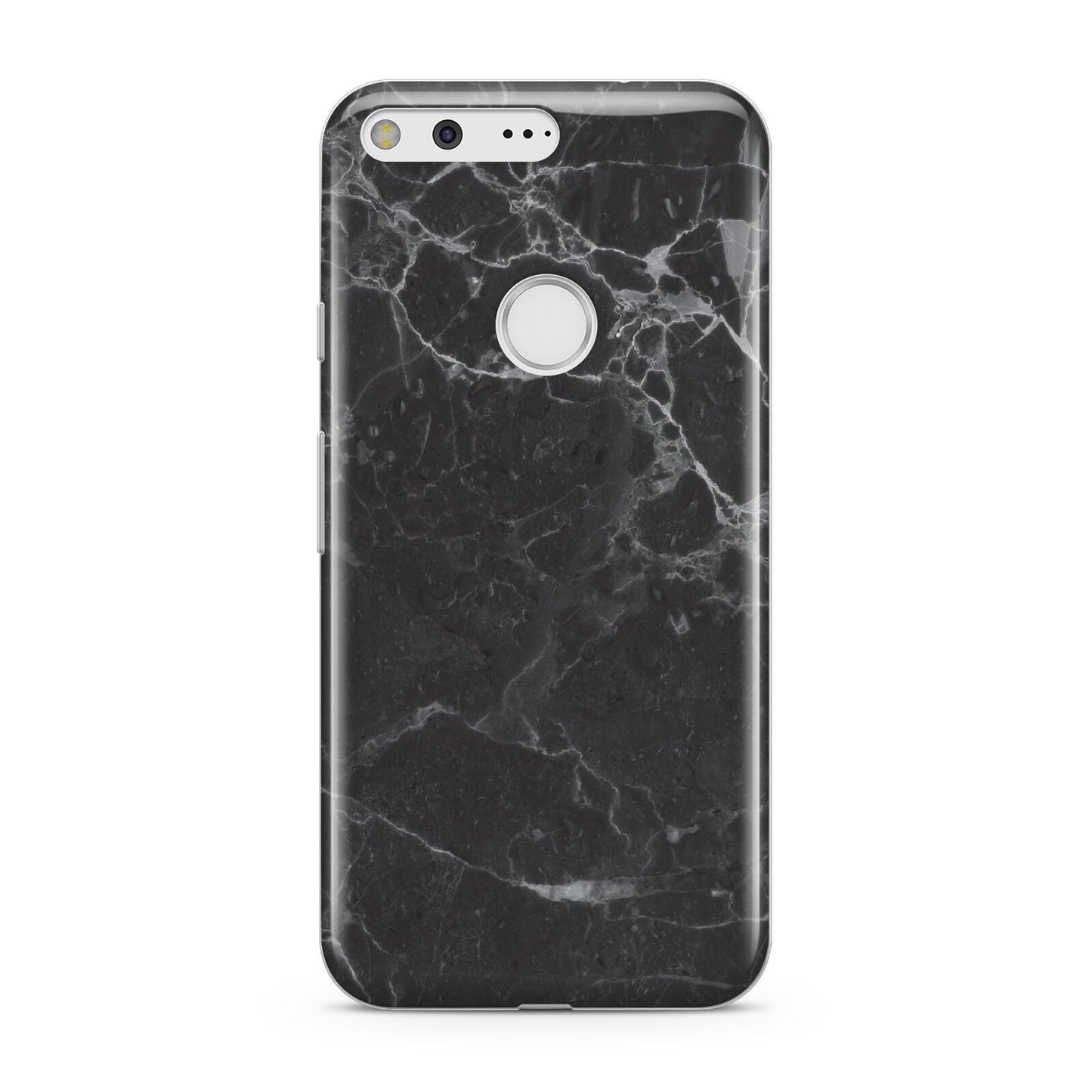 Faux Marble Effect Black Google Pixel Case