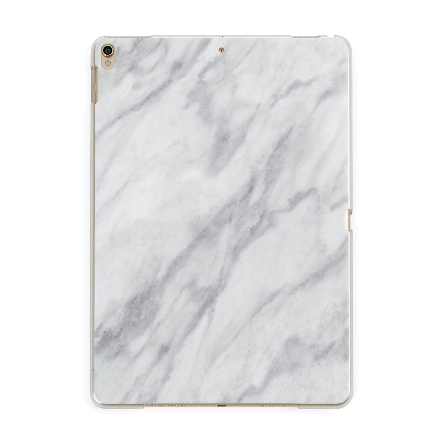 Faux Marble Effect Italian Apple iPad Gold Case