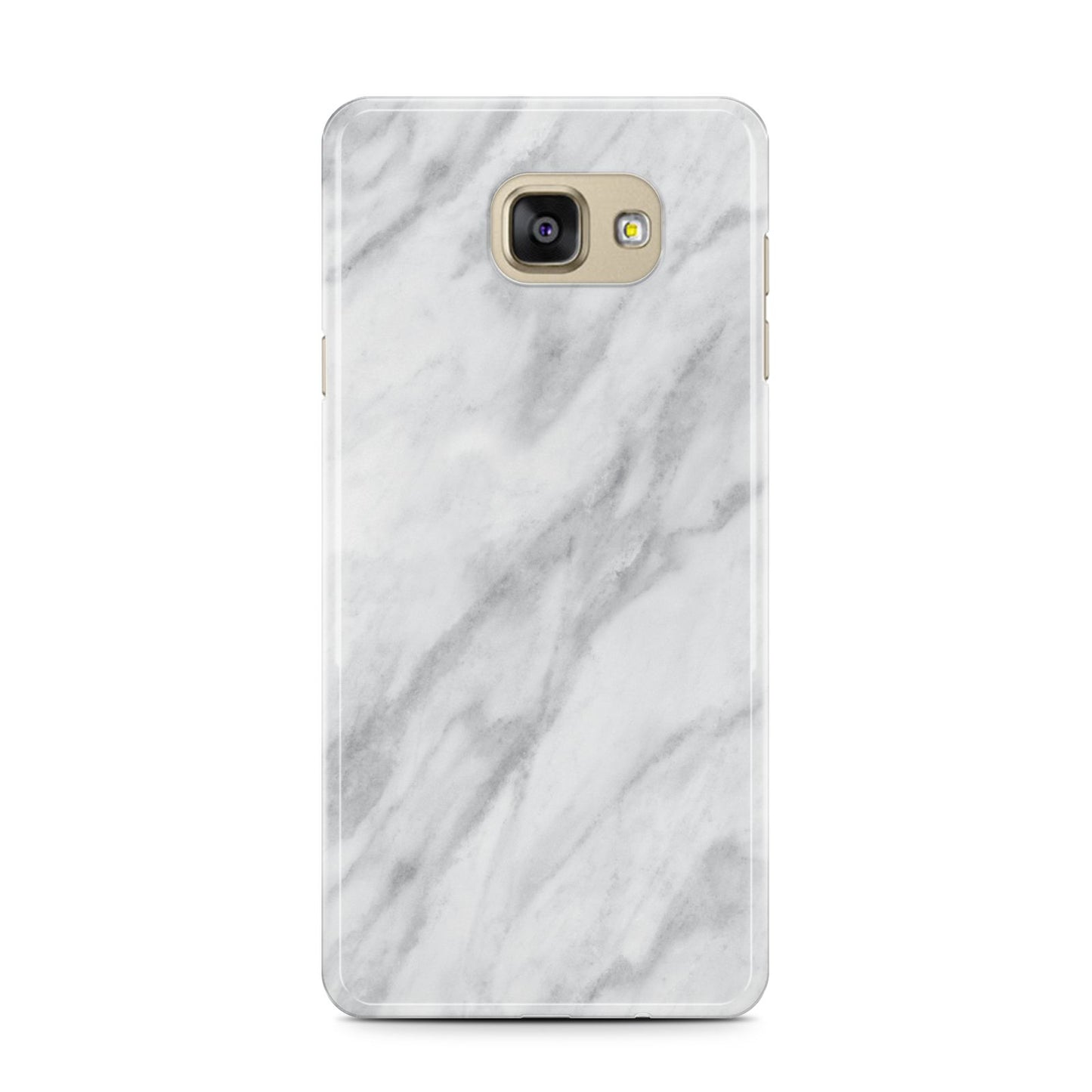 Faux Marble Effect Italian Samsung Galaxy A7 2016 Case on gold phone