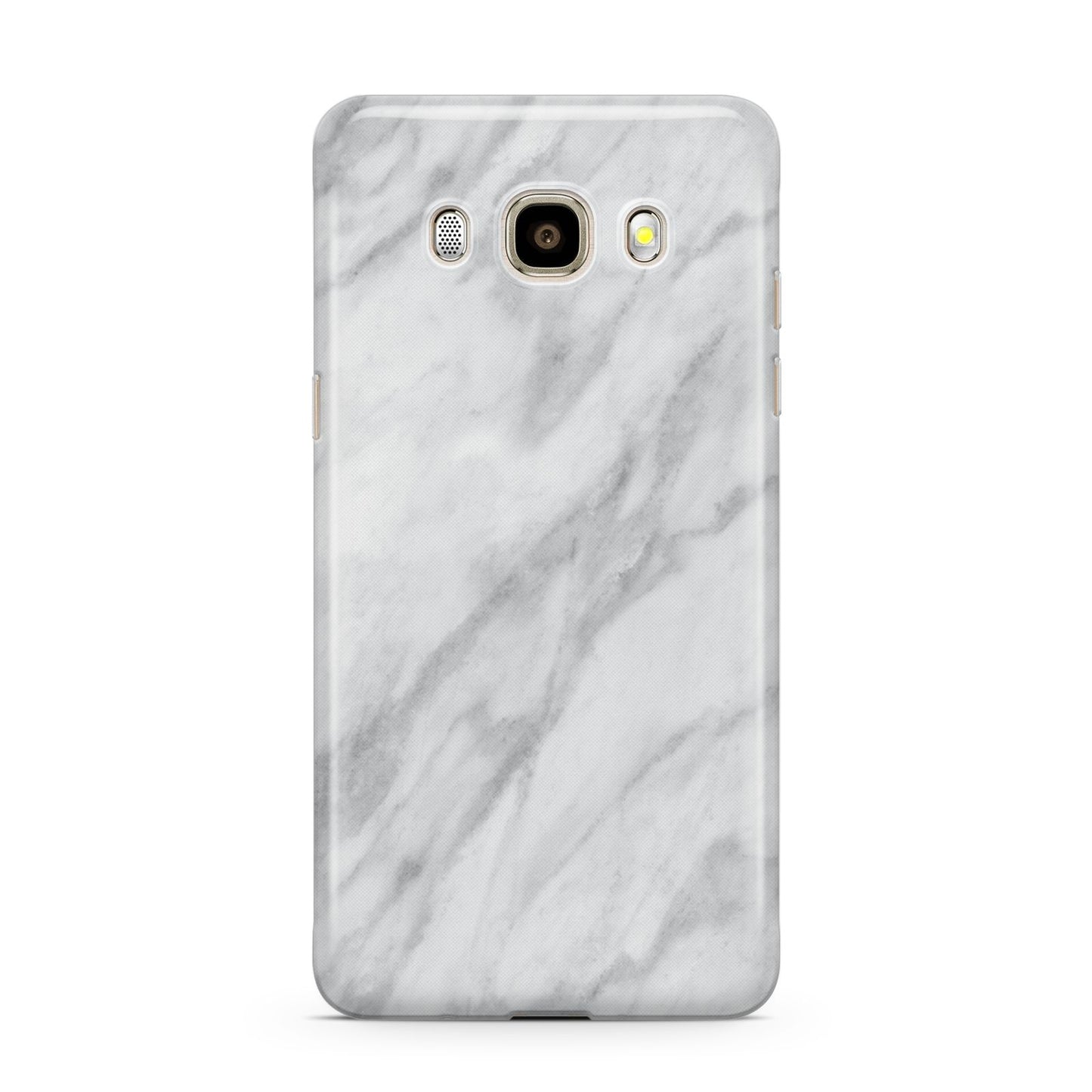 Faux Marble Effect Italian Samsung Galaxy J7 2016 Case on gold phone