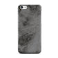 Faux Marble Grey Black Apple iPhone 5c Case