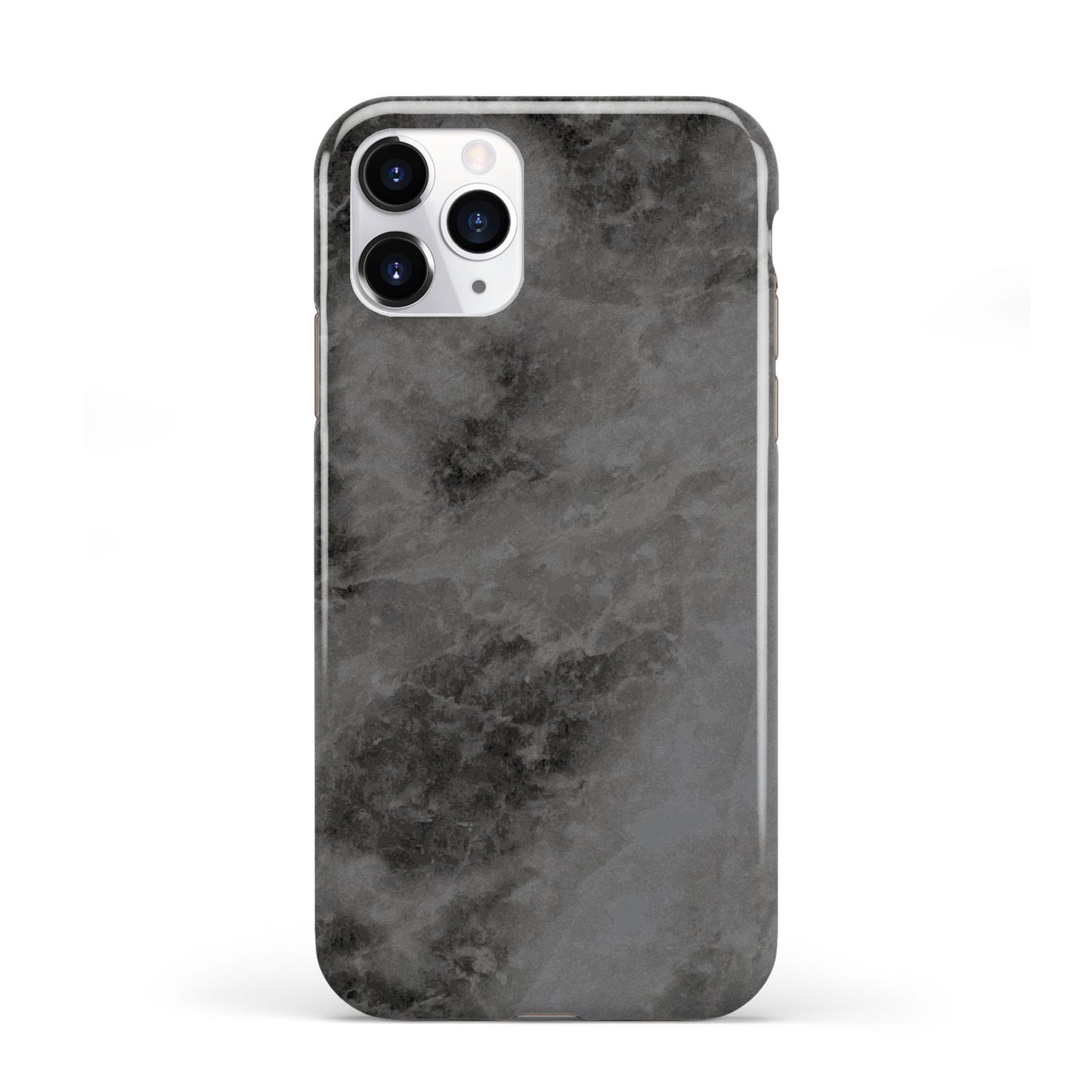 Faux Marble Grey Black iPhone 11 Pro 3D Tough Case