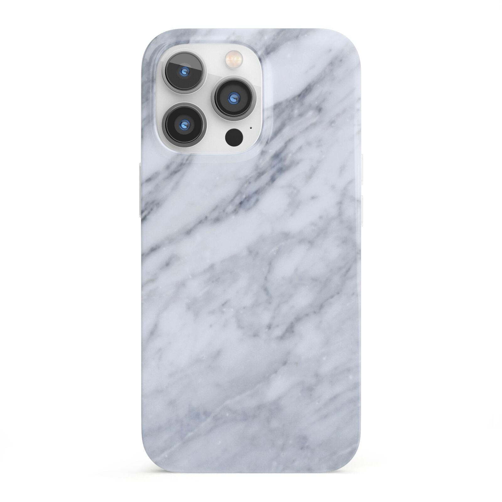 Faux Marble Italian Grey iPhone 13 Pro Full Wrap 3D Snap Case