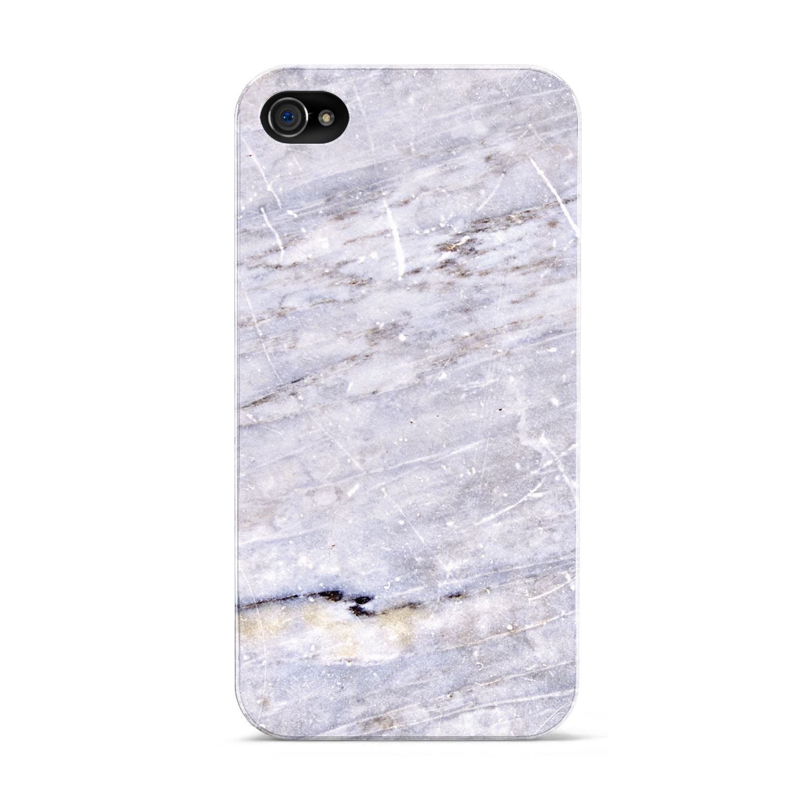 Faux Marble Mid Grey Apple iPhone 4s Case