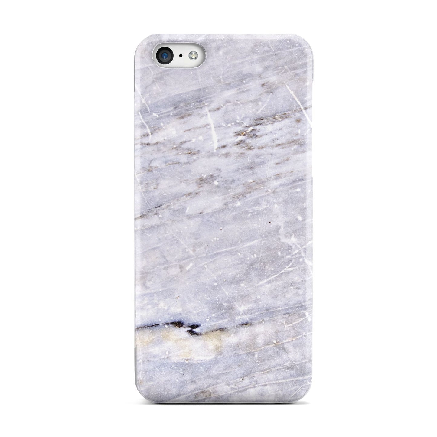 Faux Marble Mid Grey Apple iPhone 5c Case