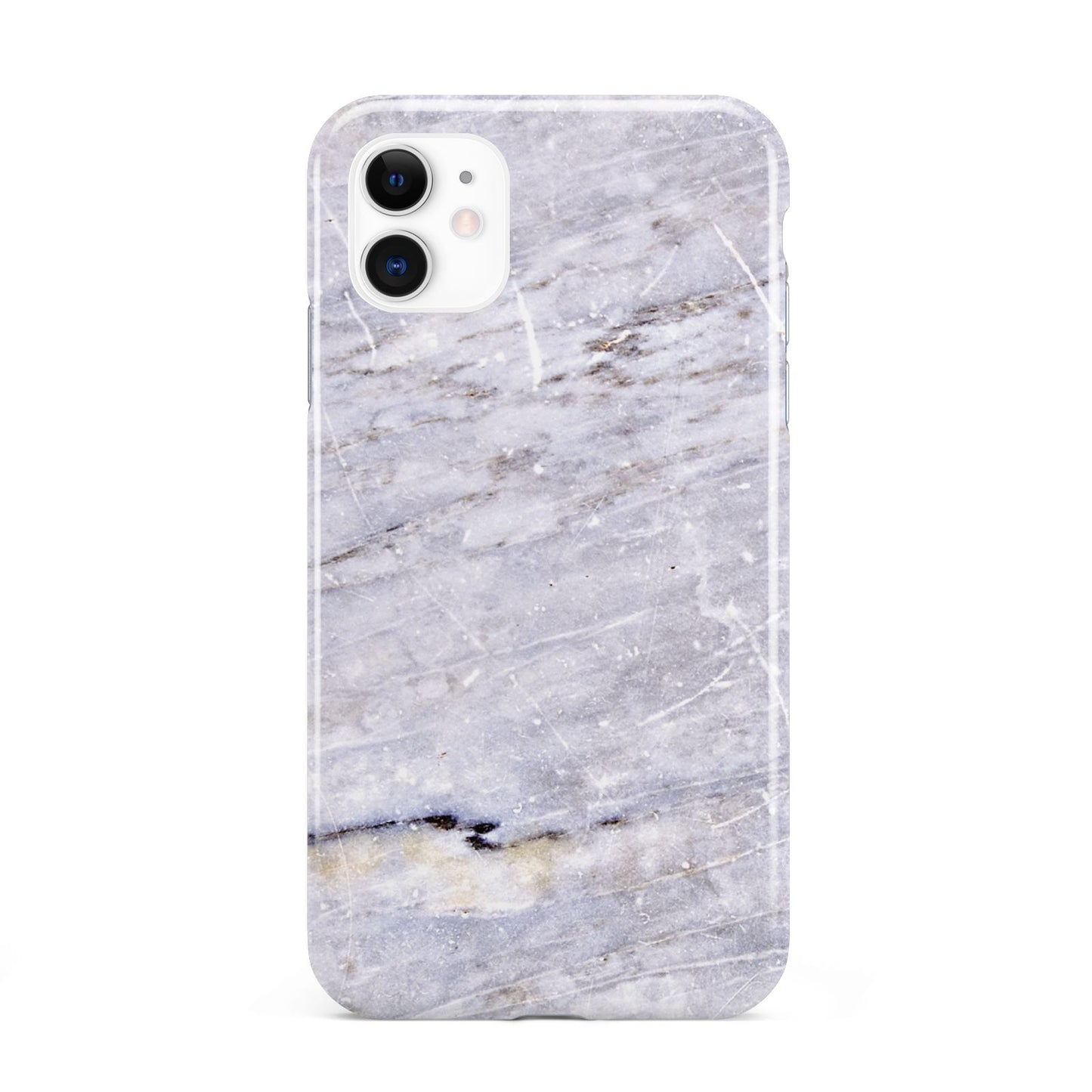 Faux Marble Mid Grey iPhone 11 3D Tough Case