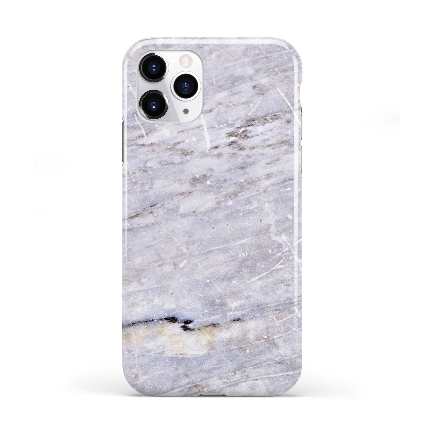 Faux Marble Mid Grey iPhone 11 Pro 3D Tough Case