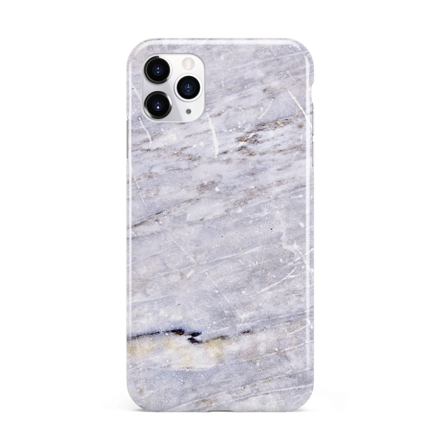 Faux Marble Mid Grey iPhone 11 Pro Max 3D Tough Case